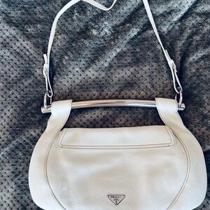 Rare Vintage Prada Semitracolla Vitello Diana Ball Bag (2003)